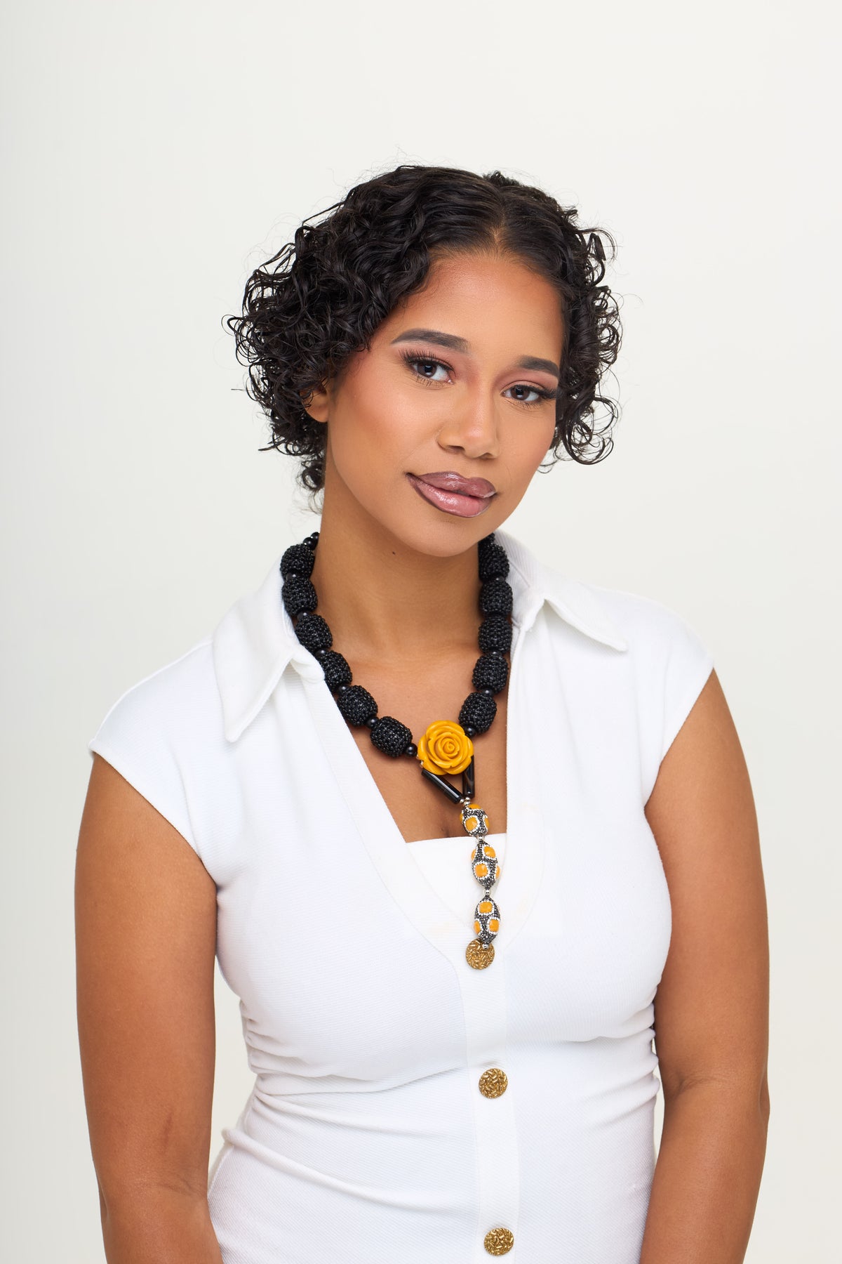The Amber Rose Necklace