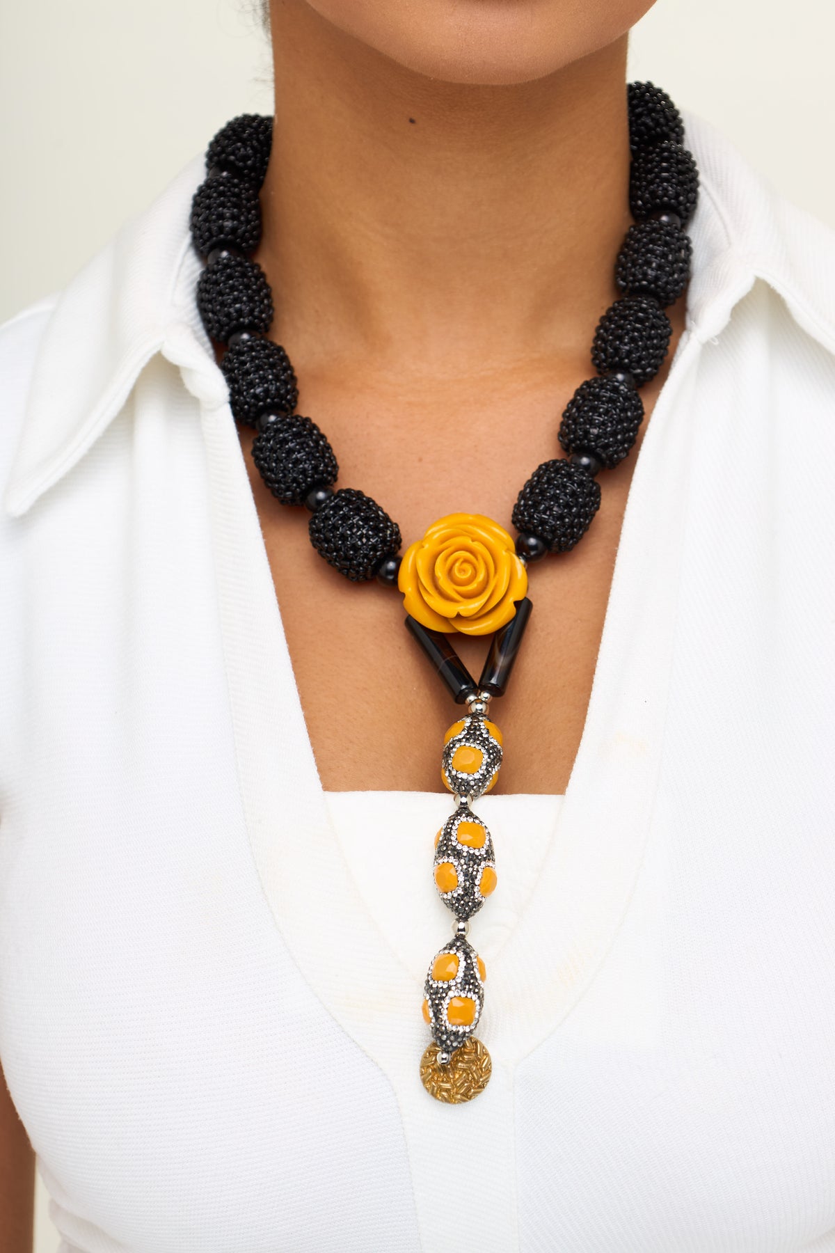 The Amber Rose Necklace