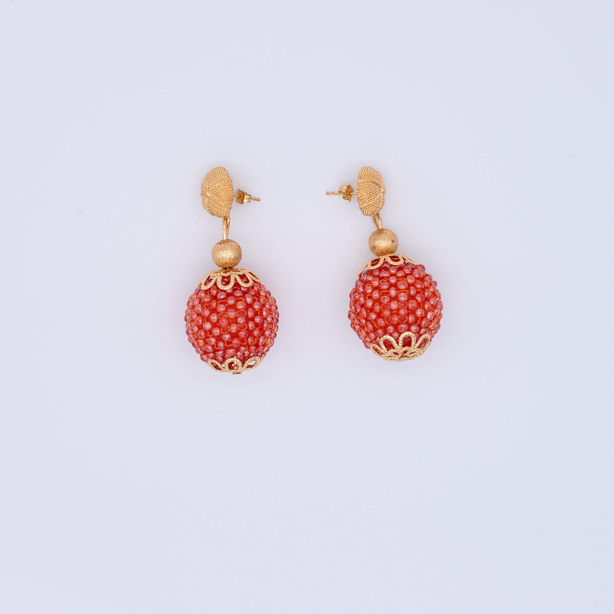 Mary Sea Bead Earrings