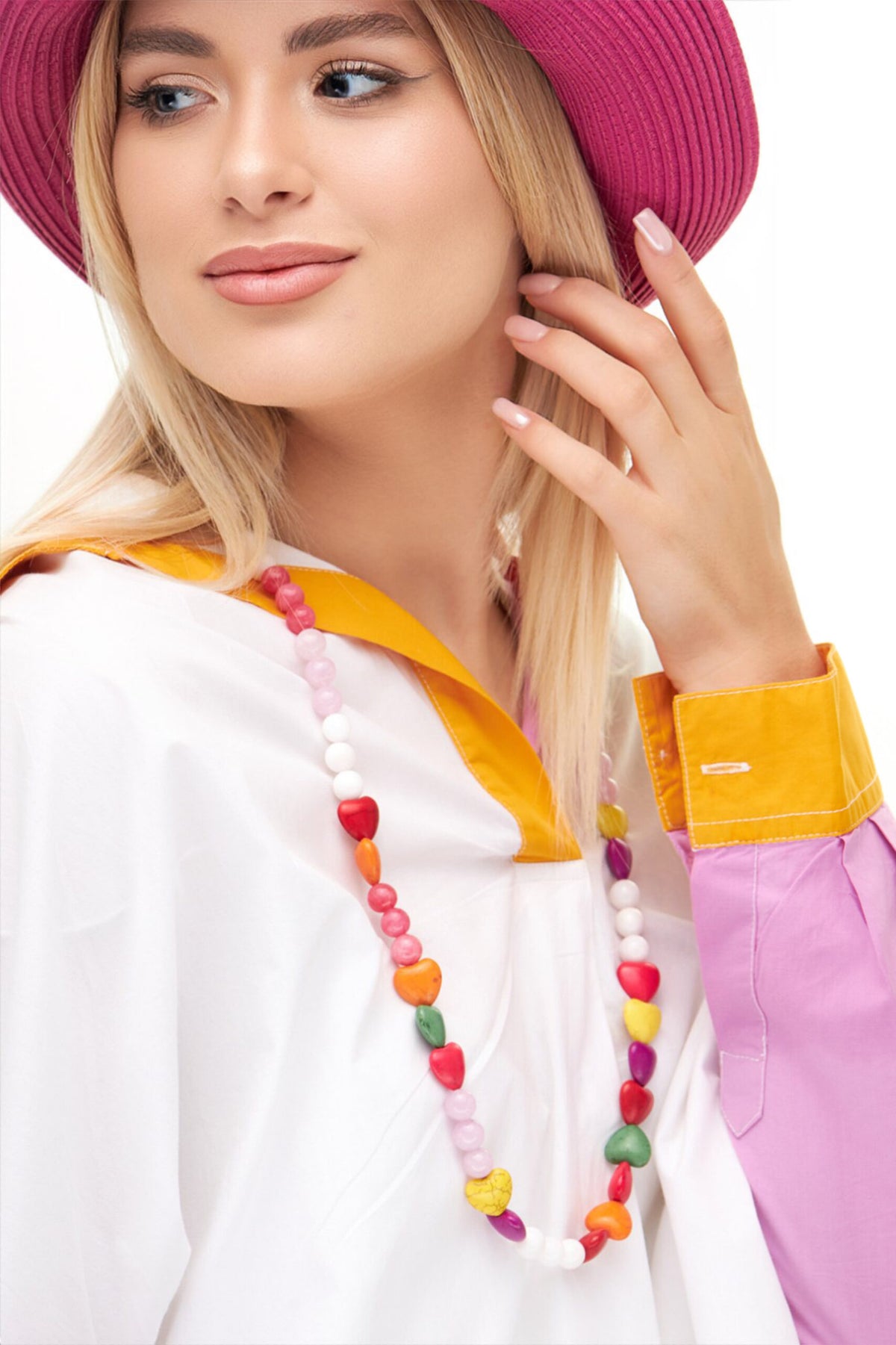 The Freedom Max Multi-Coloured Natural Necklace
