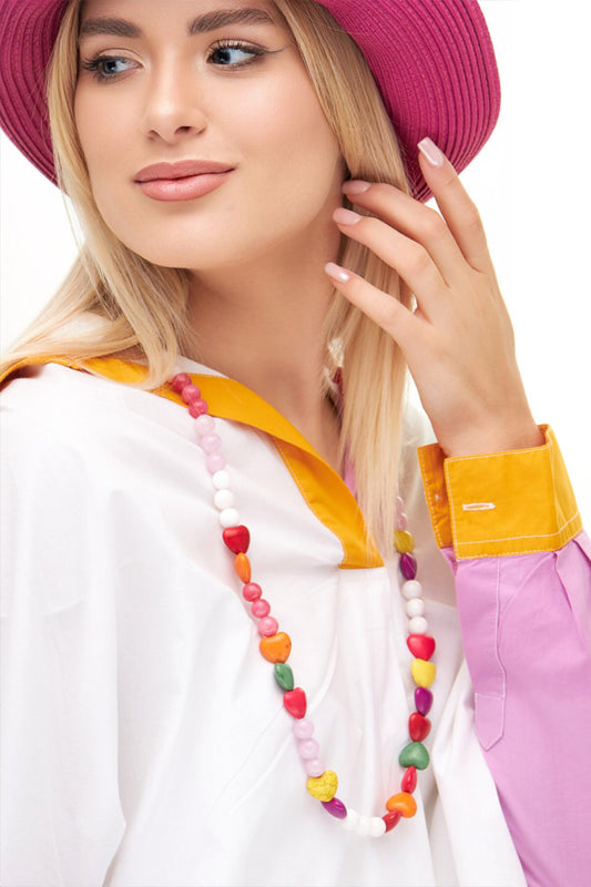 The Freedom Max Multi-Coloured Natural Necklace
