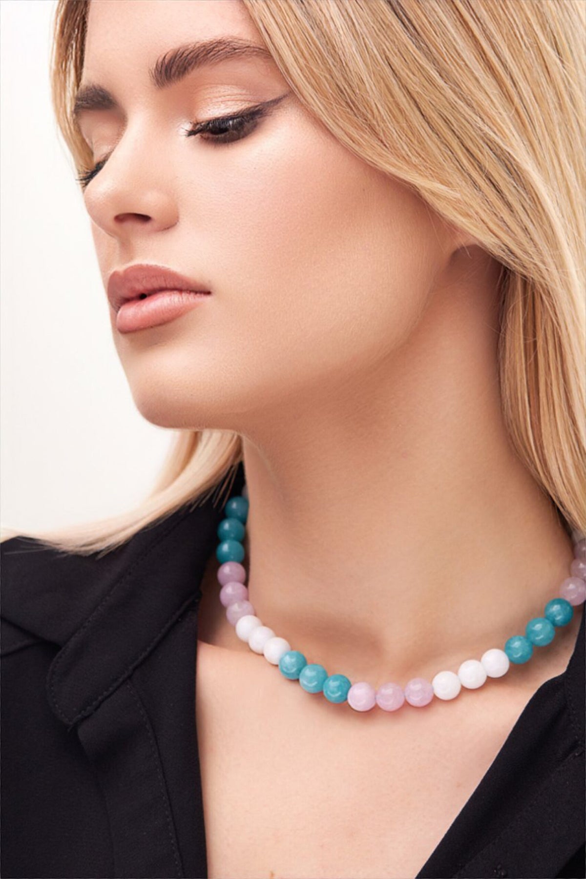 The Mercy Mini Natural Agate Necklace