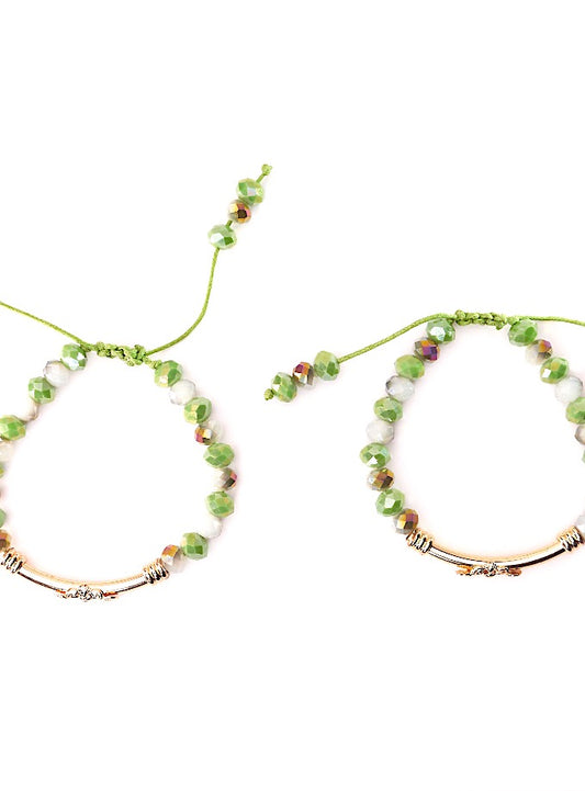 Beaded gold ring Bracelets