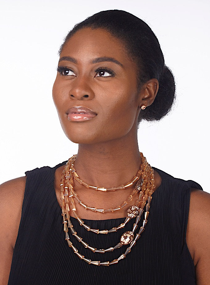 Racheal's Gold Layered Necklace