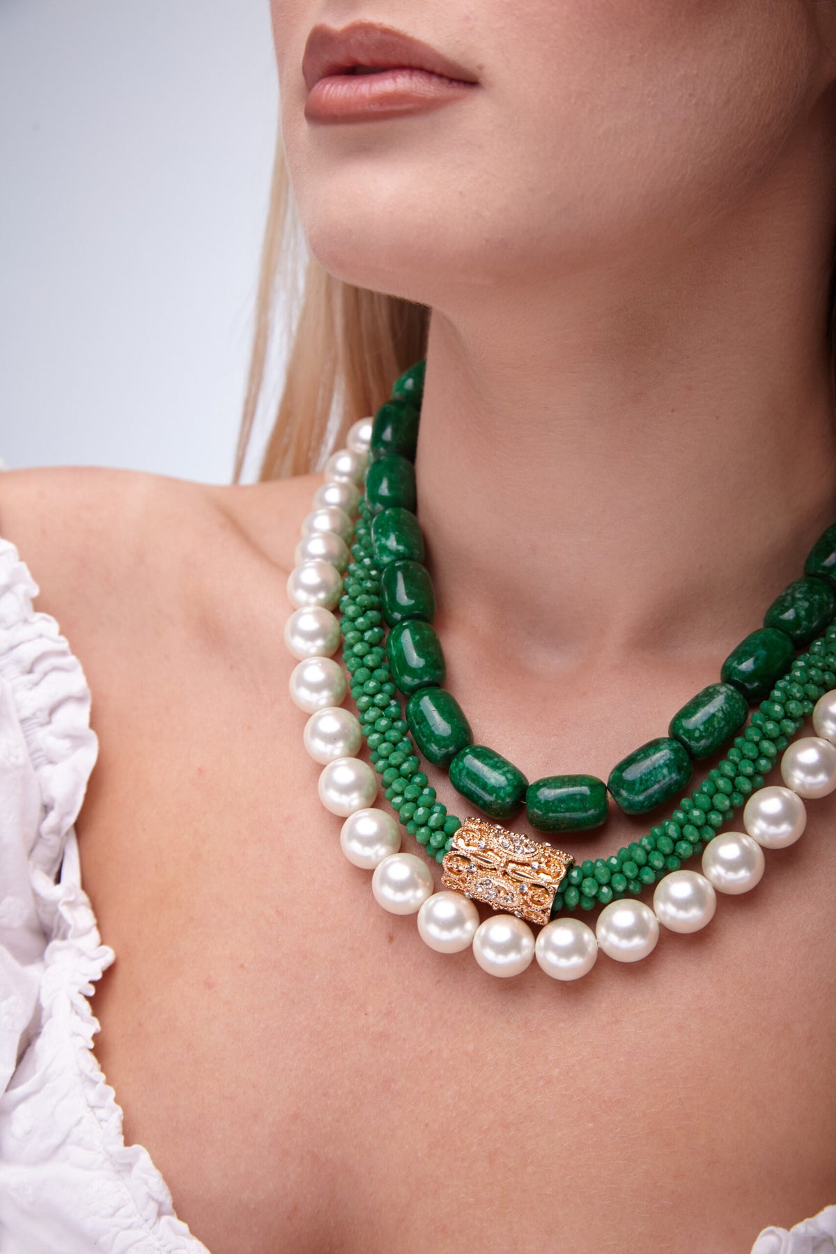 Mixed Mat Necklace