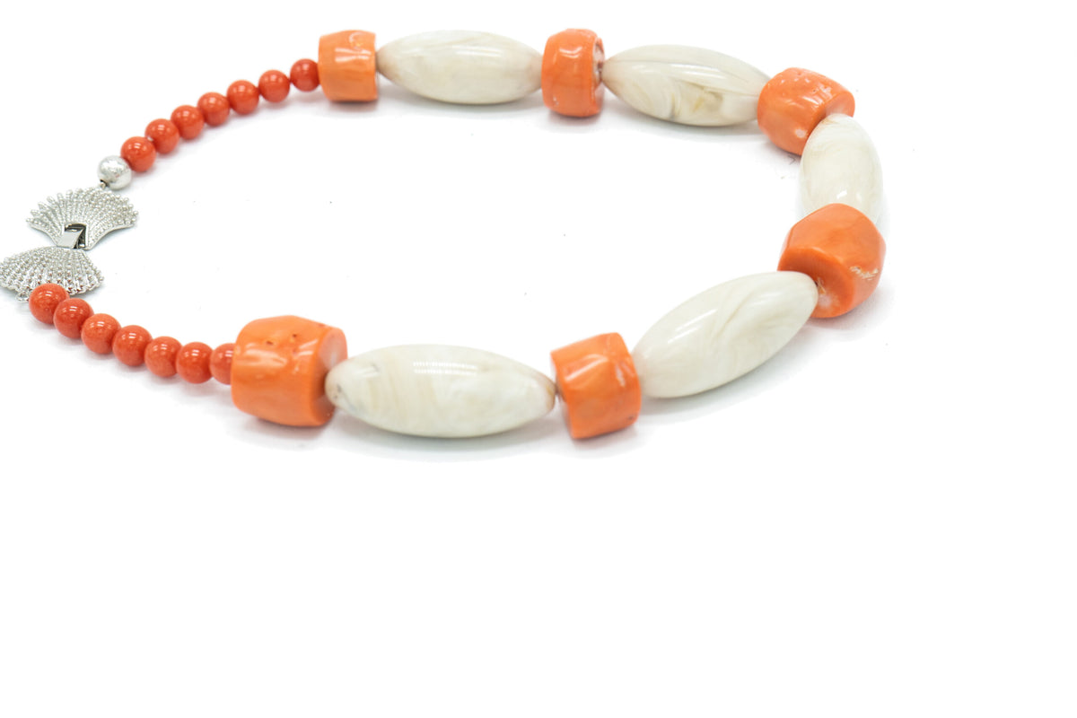 Royal Fusion Coral Necklace