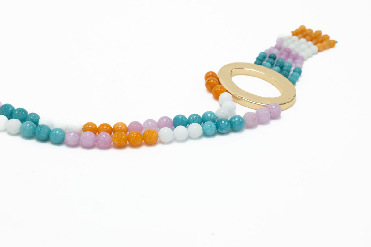 The Mercy Max Natural Agate Necklace