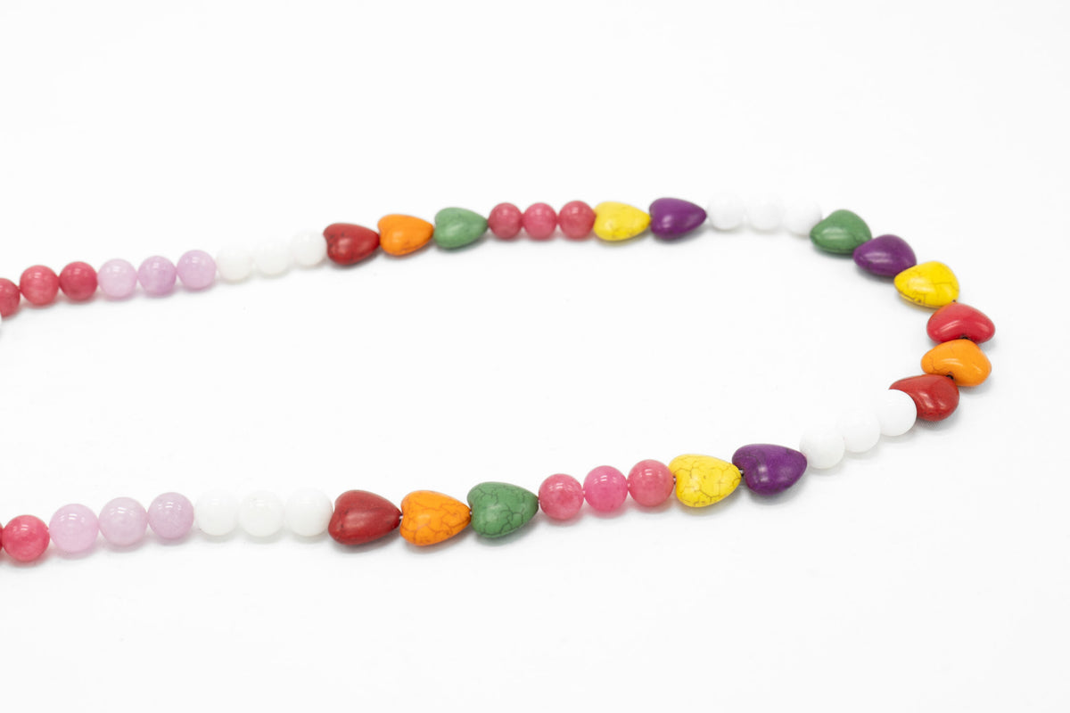 The Freedom Midi Multi-Coloured Natural Necklace