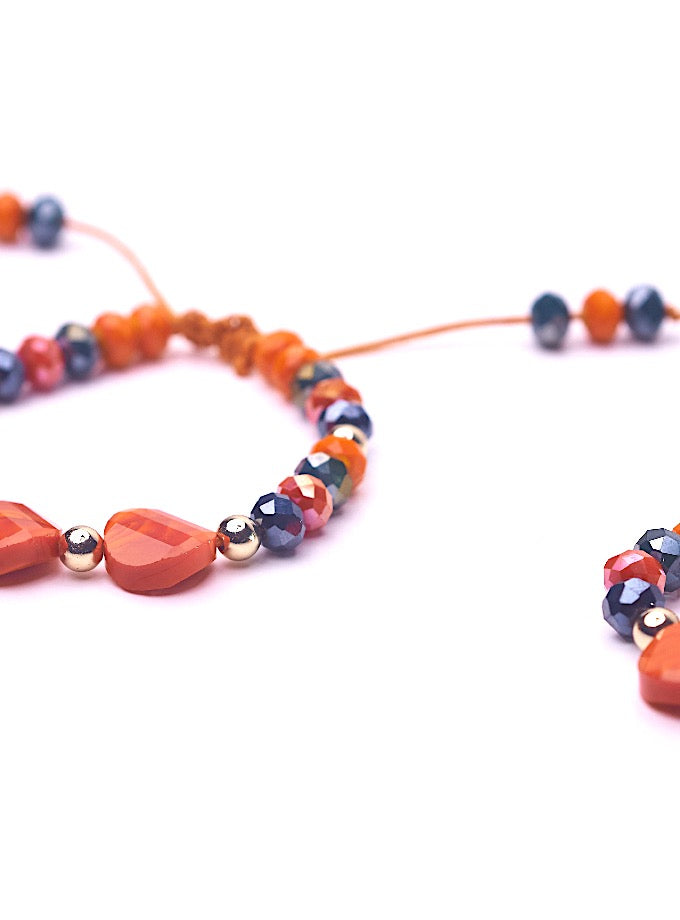 Multicoloured Bead Bracelets