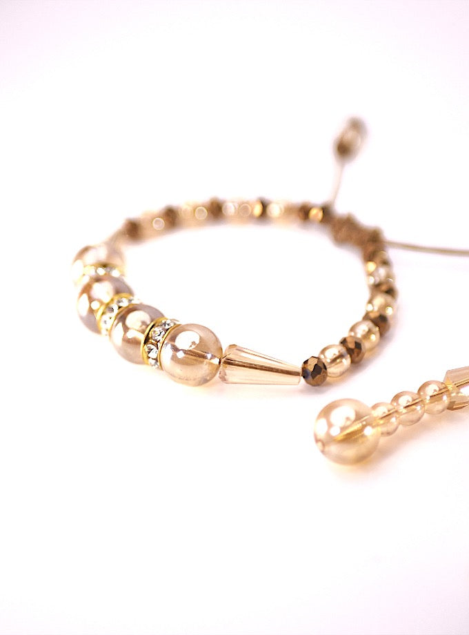 Royal Pearl Luster Bracelet Set