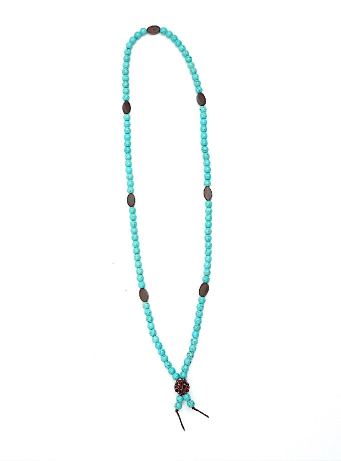 Olu Turquoise Blue Necklace