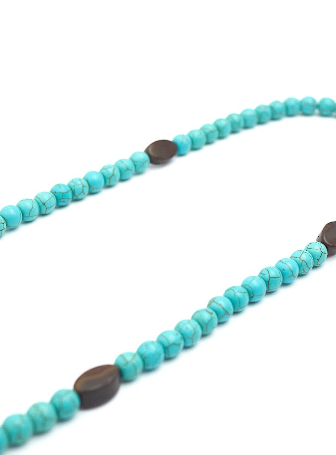 Olu Turquoise Blue Necklace