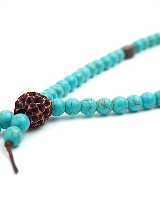 Olu Turquoise Blue Necklace