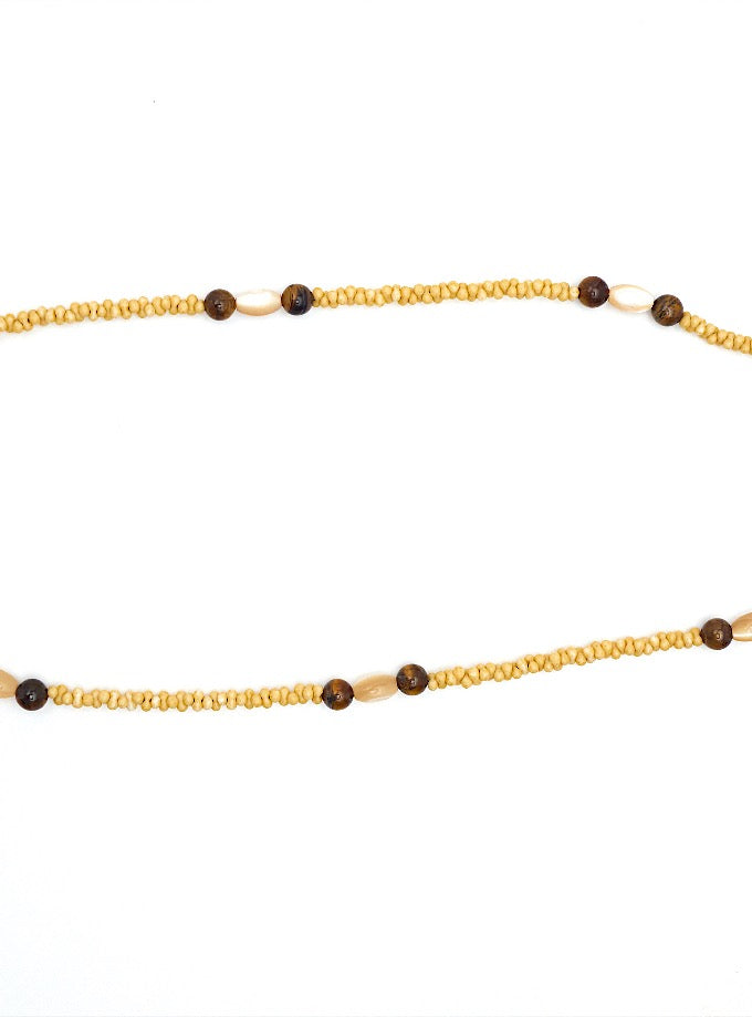 Ayo Cream Necklace