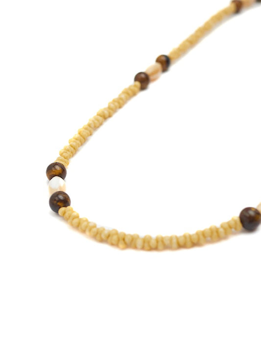 Ayo Cream Necklace