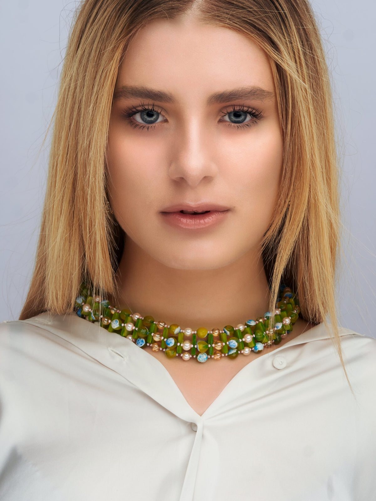 Sea Blue and Vintage Green Jewllery
