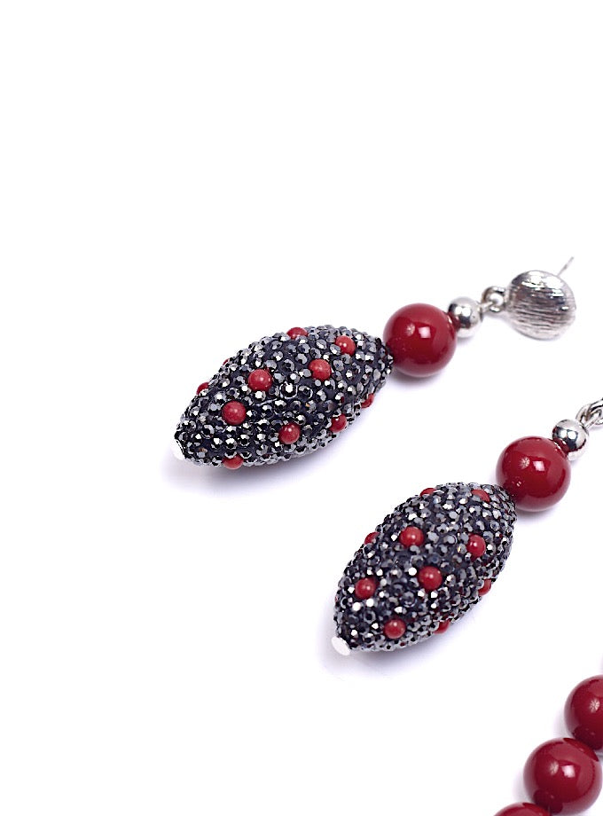 Coral Necklace Set