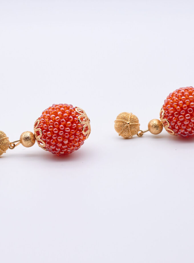 Mary Sea Bead Earrings