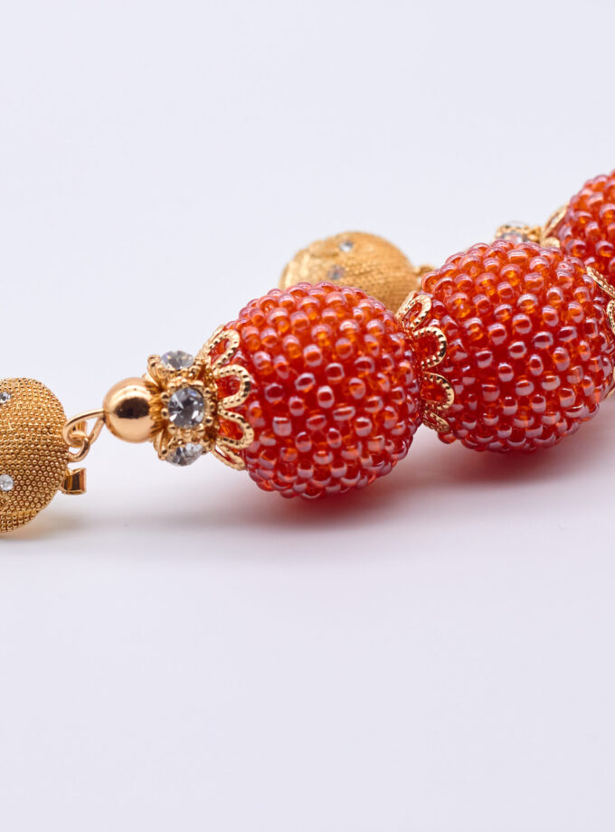 Mary Double Layer Sea Bead Earrings