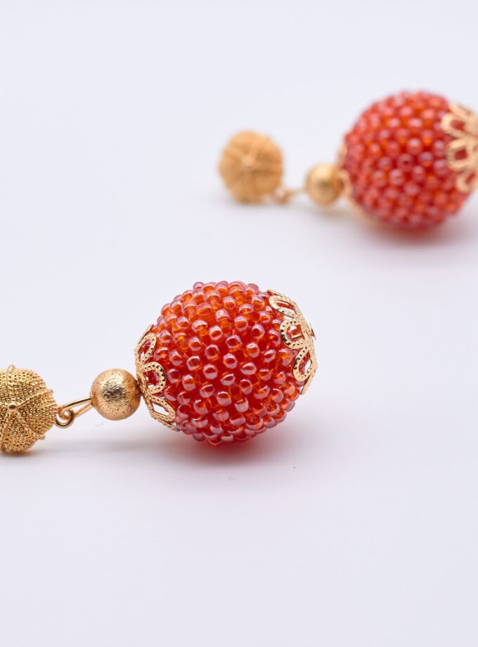 Mary Sea Bead Earrings