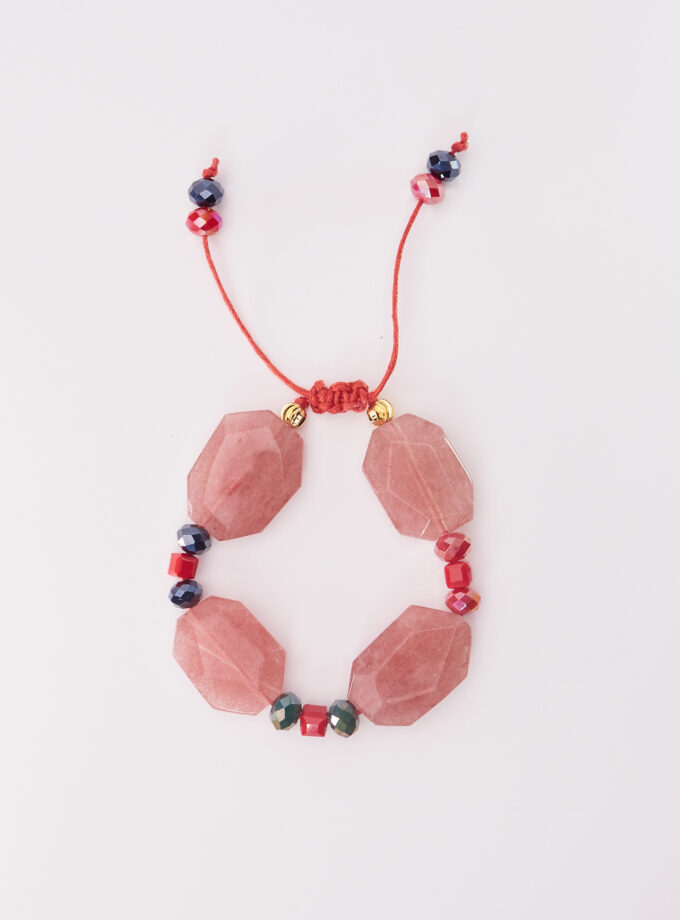 Strawberry Quartz Bracelet