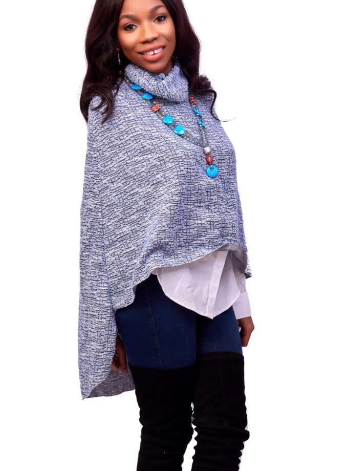 High and Low Poncho