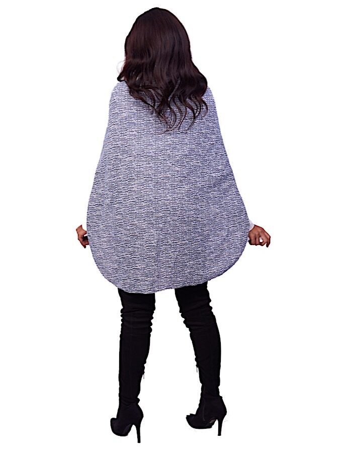High and Low Poncho