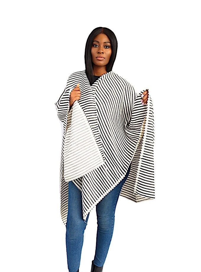 Black and white Wrap