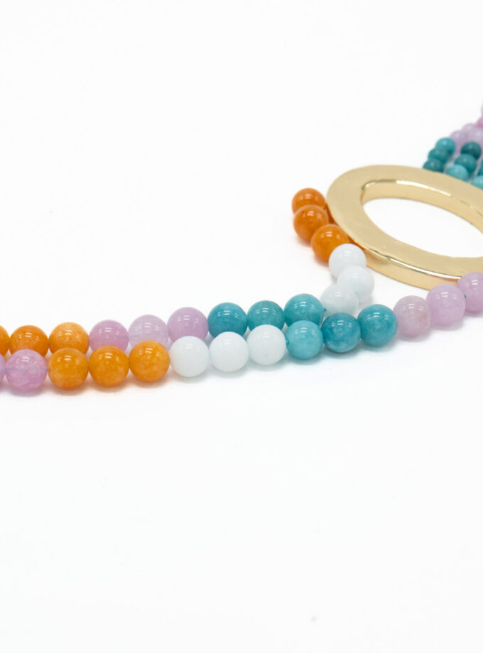 The Mercy Max Natural Agate Necklace