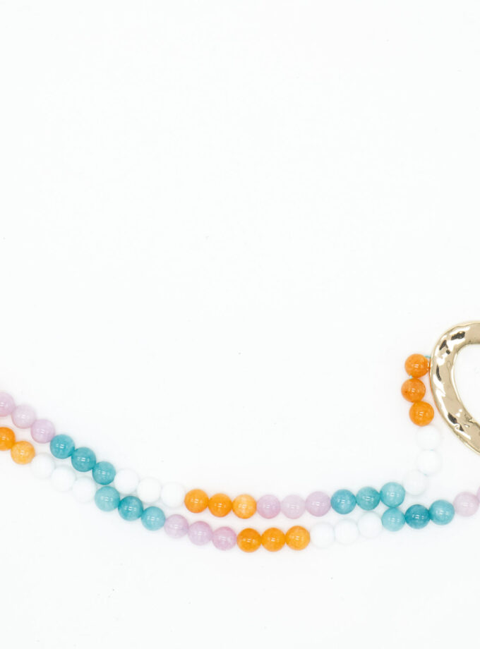 The Mercy Max Natural Agate Necklace