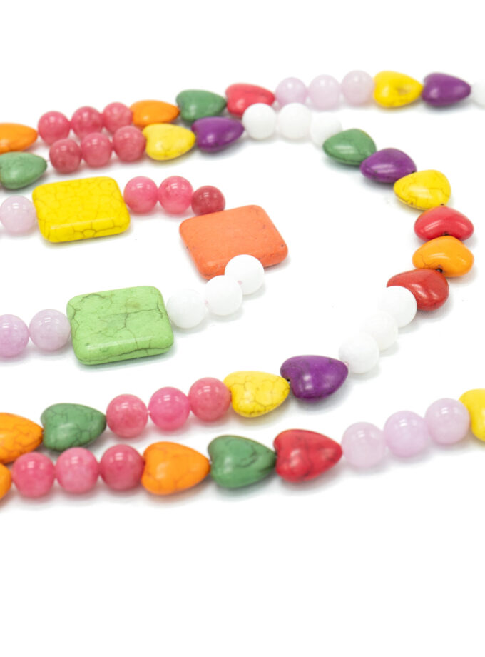The Freedom Multi-Coloured Natural Necklace