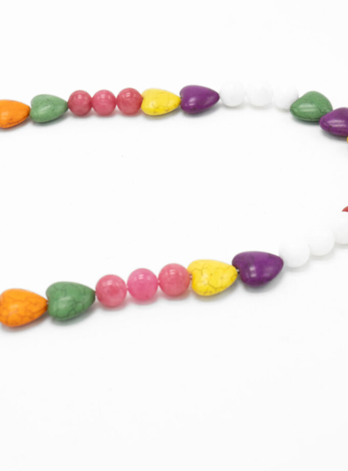 The Freedom Midi Multi-Coloured Natural Necklace