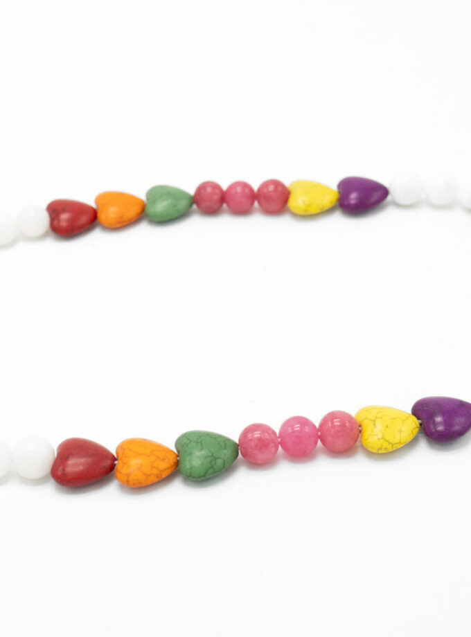 The Freedom Midi Multi-Coloured Natural Necklace