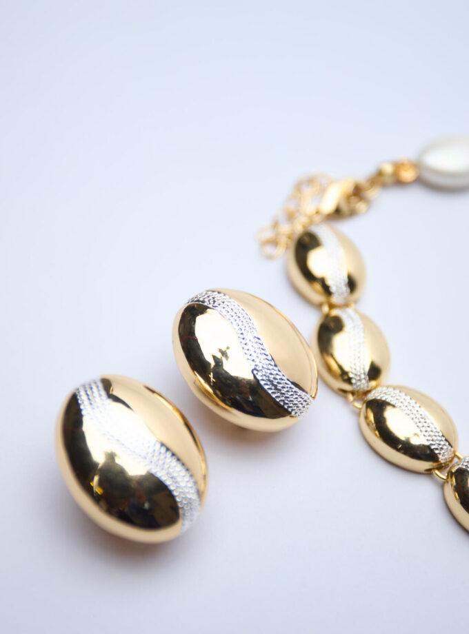 Fresh Water Pearl Necklace Set