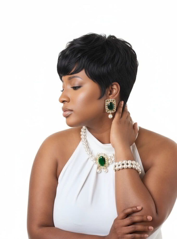 Emerald Majesty Pearl Ensemble